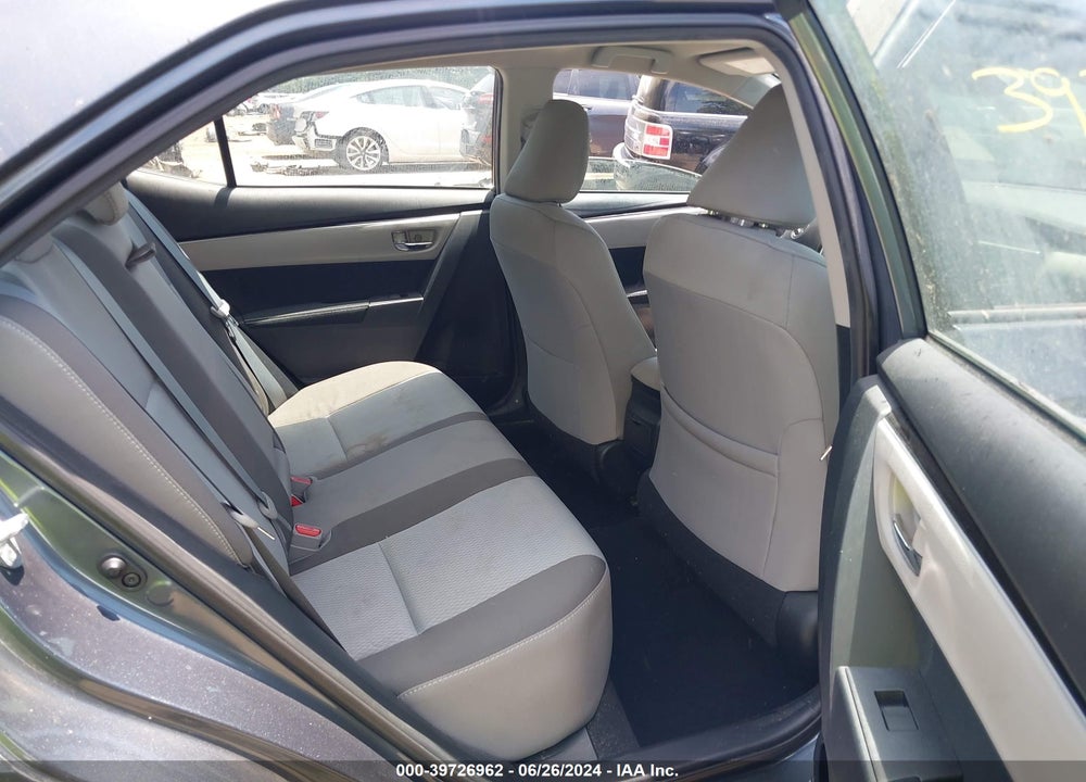 2017 TOYOTA COROLLA LE VIN: 2T1BURHE5HC850192