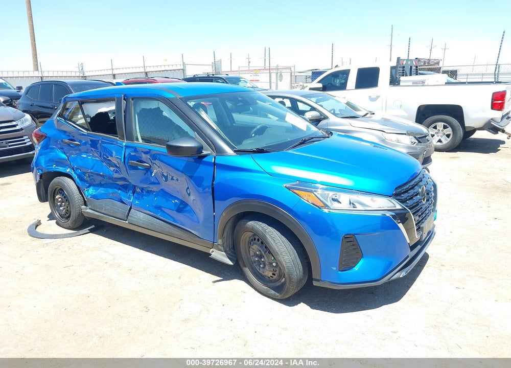 2021 NISSAN KICKS S XTRONIC CVT VIN: 3N1CP5BV1ML486201