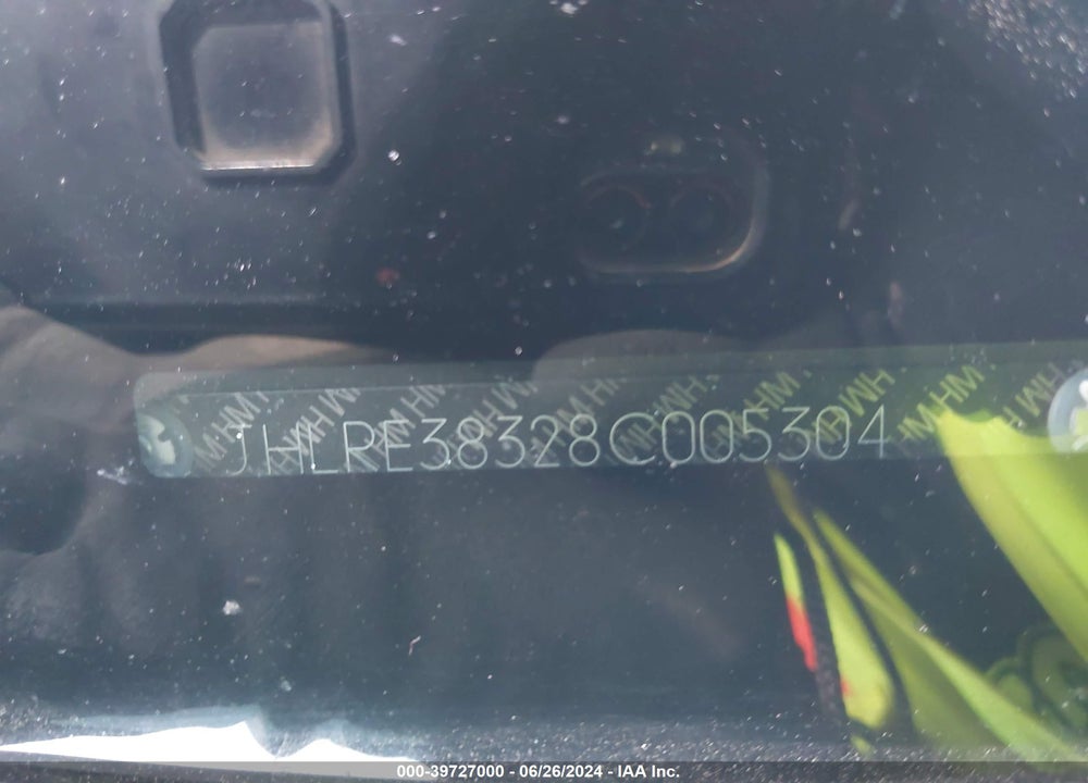 2008 HONDA CR-V LX VIN: JHLRE38328C005304