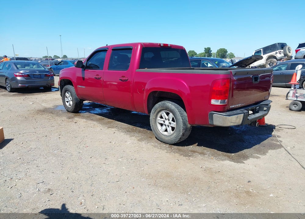 2007 GMC SIERRA 1500 SLT VIN: 2GTEK13M771522238
