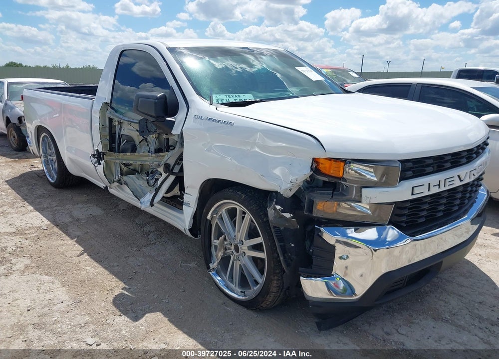 2021 CHEVROLET SILVERADO 1500 2WD REGULAR CAB LONG BED WT VIN: 3GCNWAEF0MG479464
