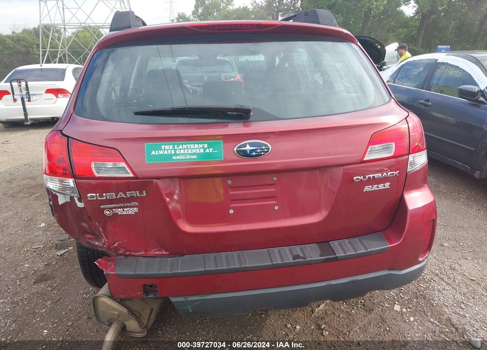 2014 SUBARU OUTBACK 2.5I VIN: 4S4BRBAC3E3218759