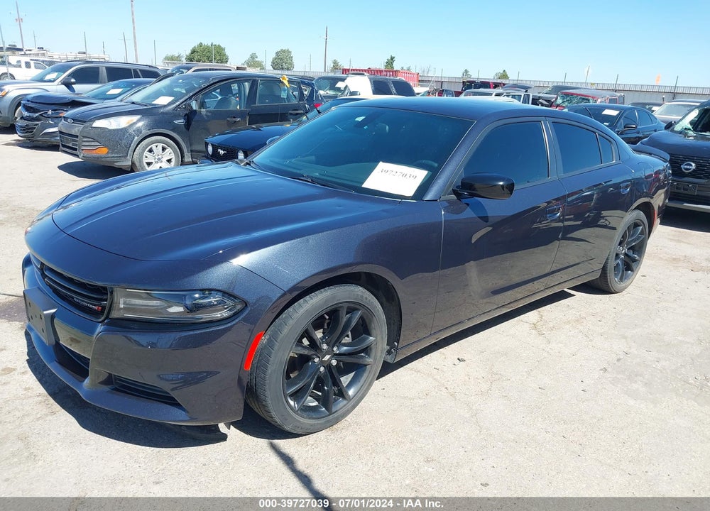 2018 DODGE CHARGER SXT RWD VIN: 2C3CDXBG8JH135636