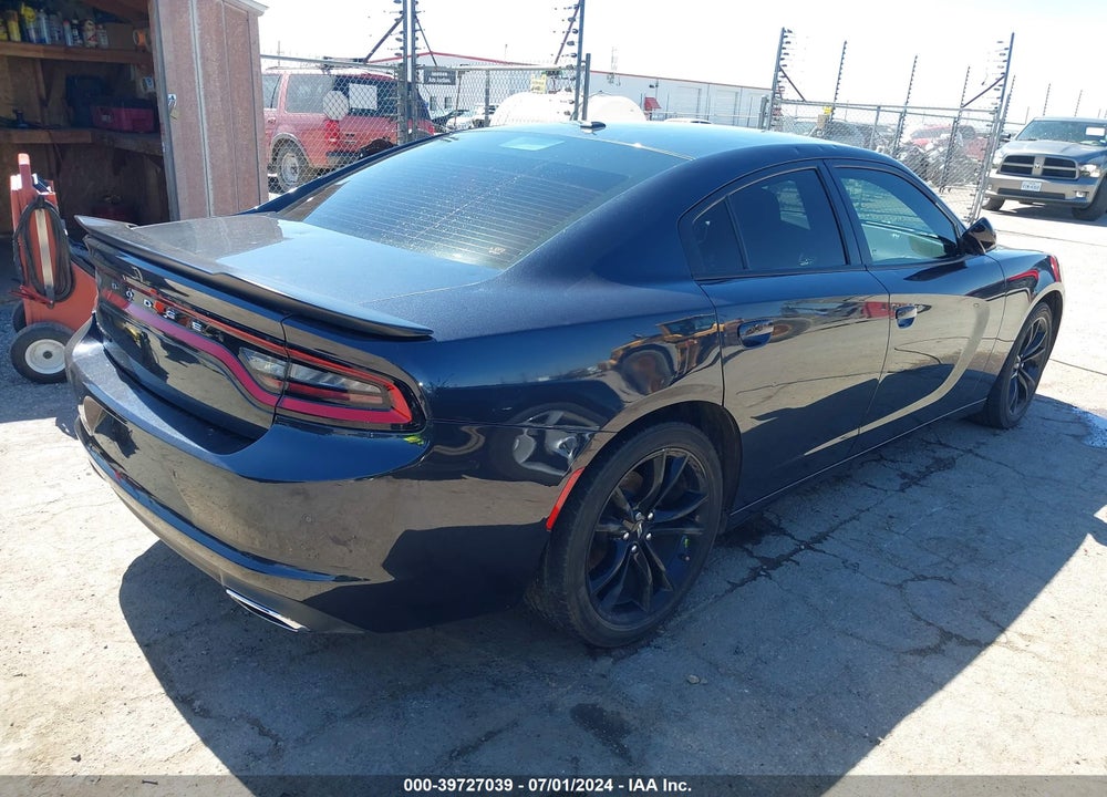 2018 DODGE CHARGER SXT RWD VIN: 2C3CDXBG8JH135636