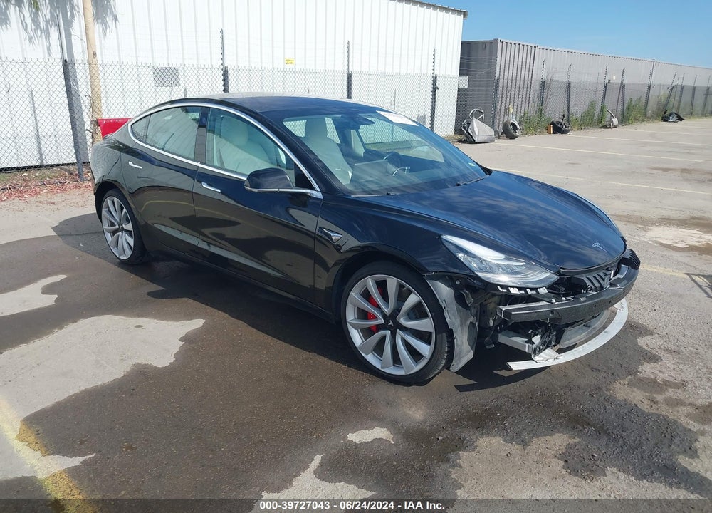 2018 TESLA MODEL 3 LONG RANGE/PERFORMANCE VIN: 5YJ3E1EB1JF075243