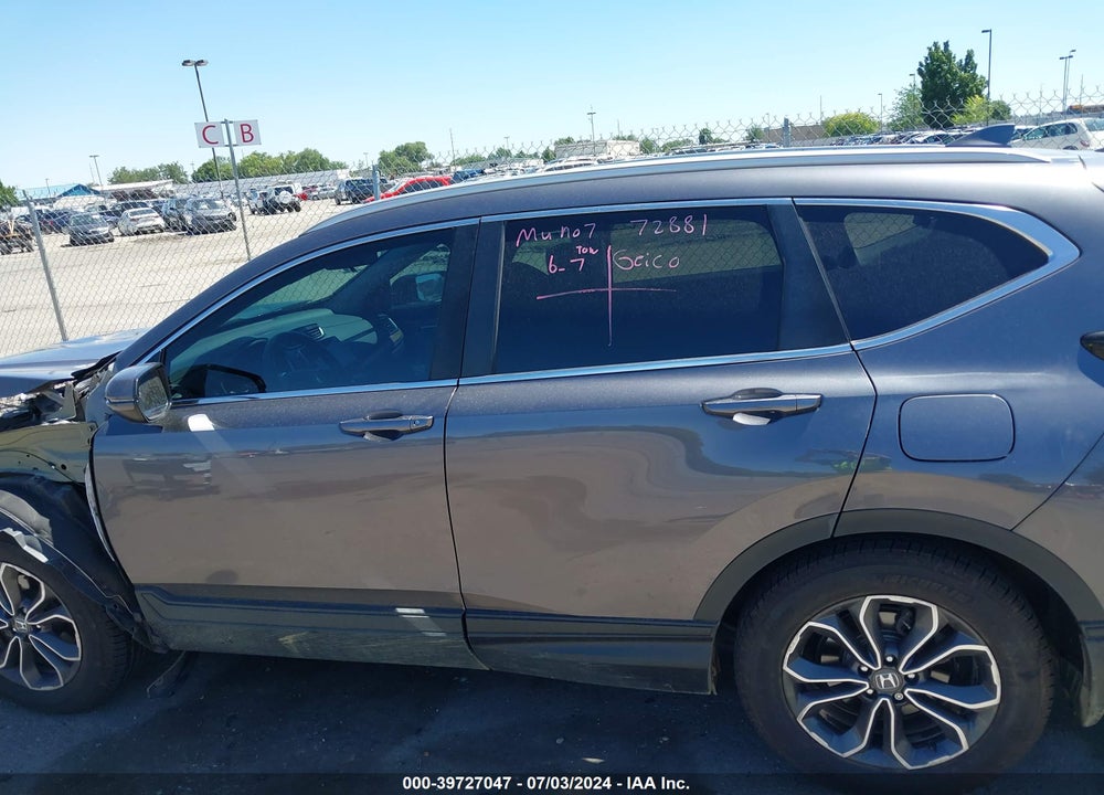 2020 HONDA CR-V AWD EX VIN: 2HKRW2H57LH653580