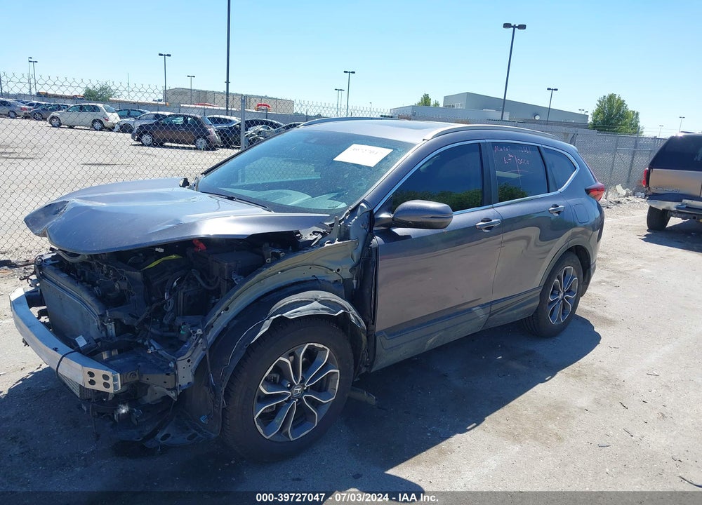 2020 HONDA CR-V AWD EX VIN: 2HKRW2H57LH653580