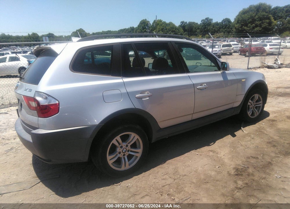 2004 BMW X3 3.0I VIN: WBXPA93434WA61303