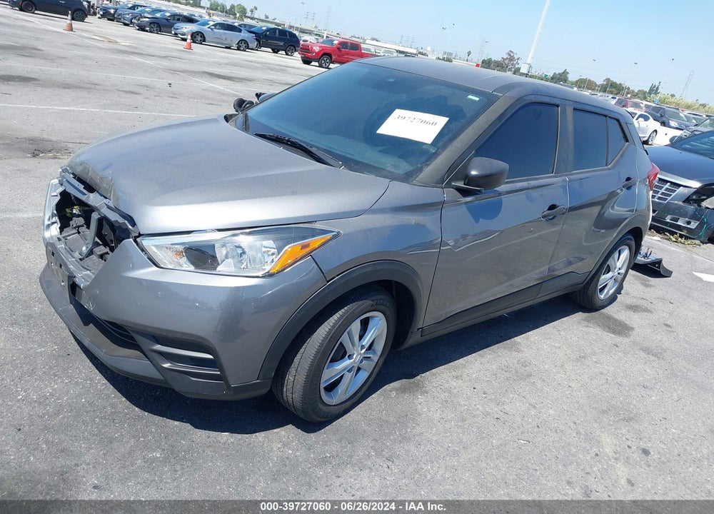 2020 NISSAN KICKS S XTRONIC CVT VIN: 3N1CP5BV6LL488637