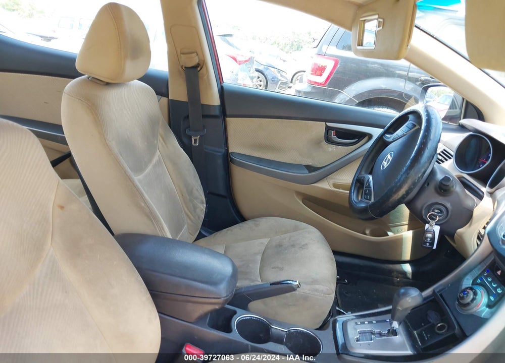 2013 HYUNDAI ELANTRA GLS VIN: KMHDH4AE6DU620602