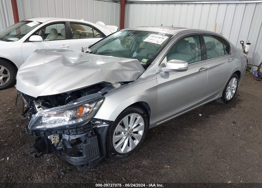 2015 HONDA ACCORD EX-L V-6 VIN: 1HGCR3F87FA025337