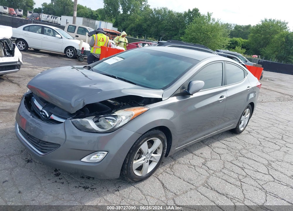 2013 HYUNDAI ELANTRA GLS VIN: 5NPDH4AE1DH450048