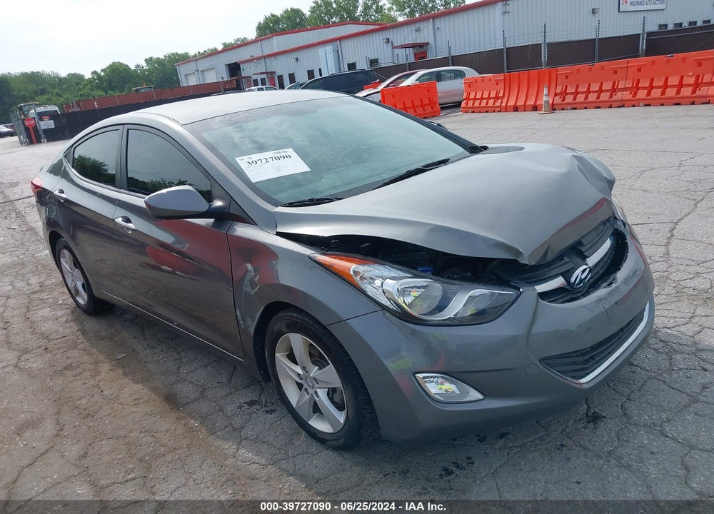 2013 HYUNDAI ELANTRA GLS VIN: 5NPDH4AE1DH450048