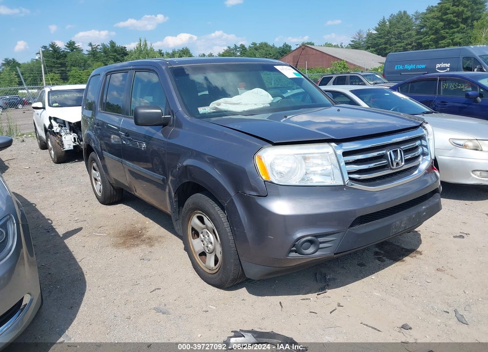 2015 HONDA PILOT LX VIN: 5FNYF4H29FB013242