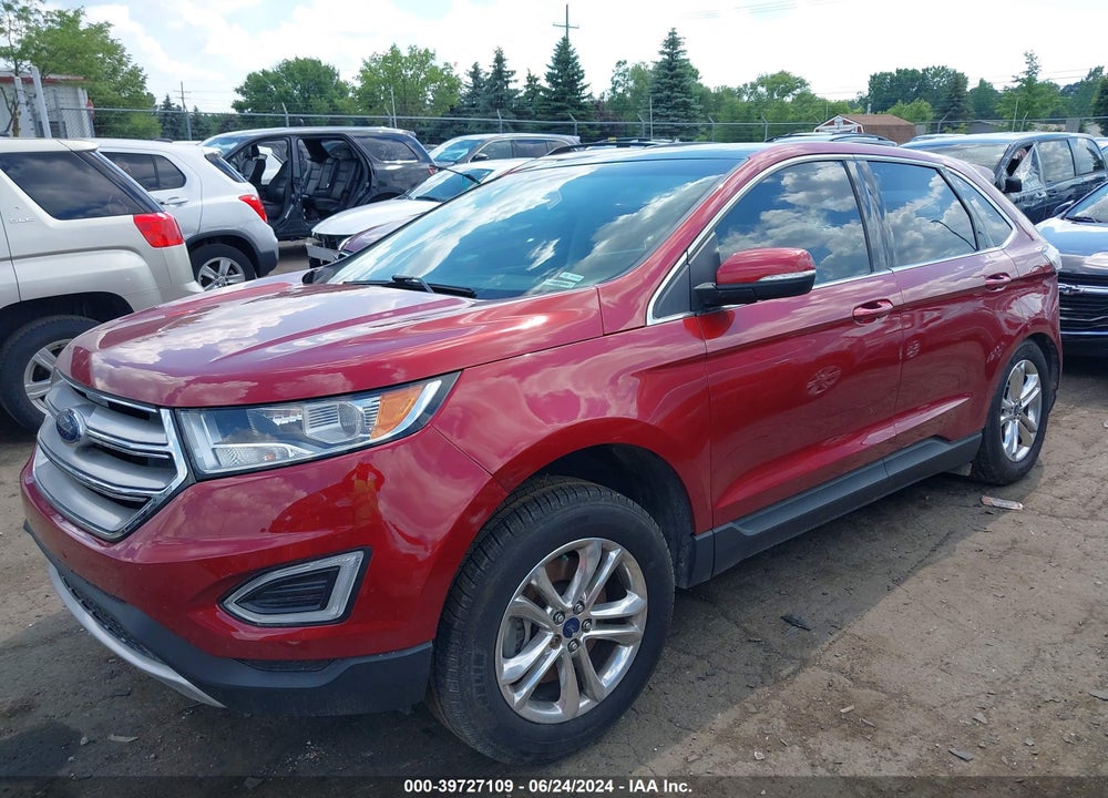 2015 FORD EDGE VIN: 2FMTK4J81FBB32058