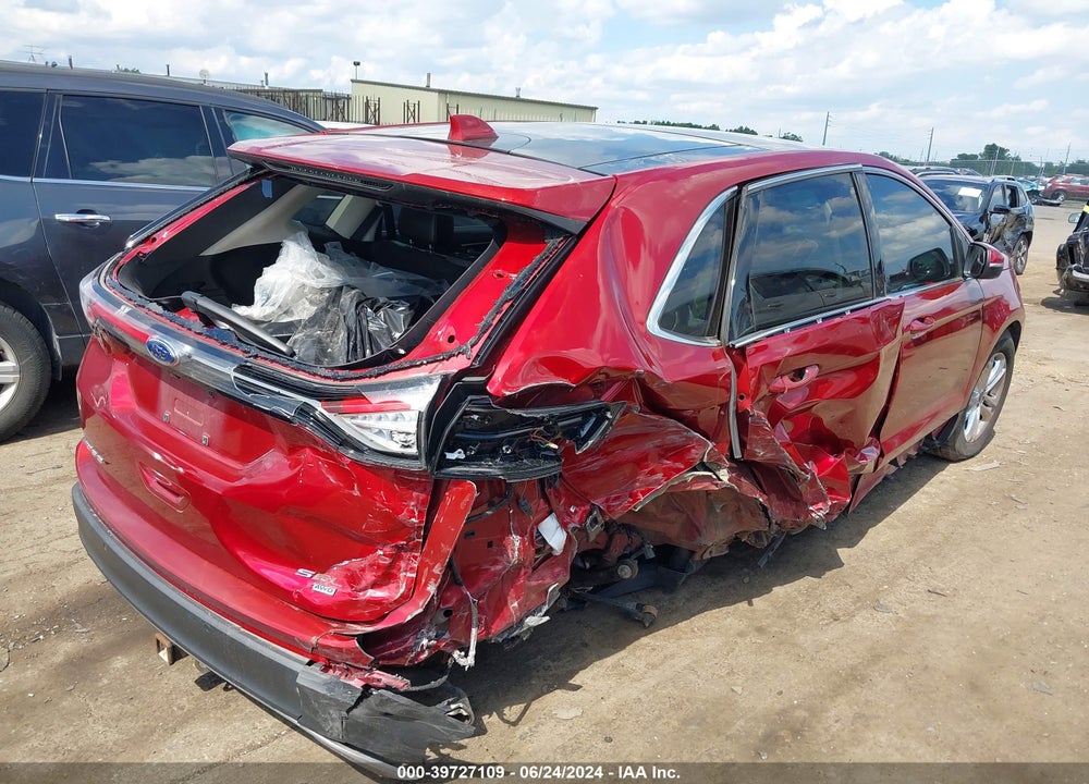 2015 FORD EDGE VIN: 2FMTK4J81FBB32058