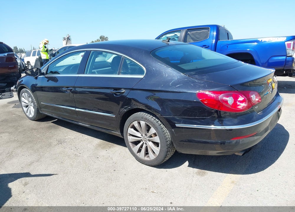 2012 VOLKSWAGEN CC SPORT VIN: WVWMP7AN8CE506456