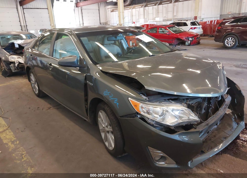 2013 TOYOTA CAMRY HYBRID XLE VIN: 4T1BD1FK6DU072827