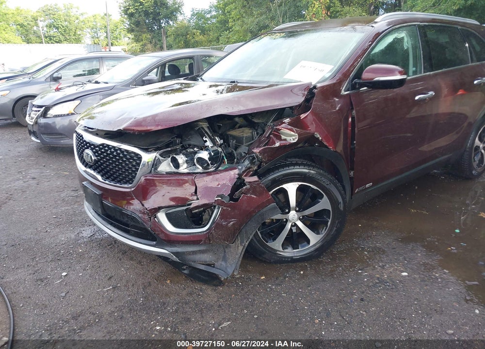 2017 KIA SORENTO 3.3L EX VIN: 5XYPHDA55HG290945