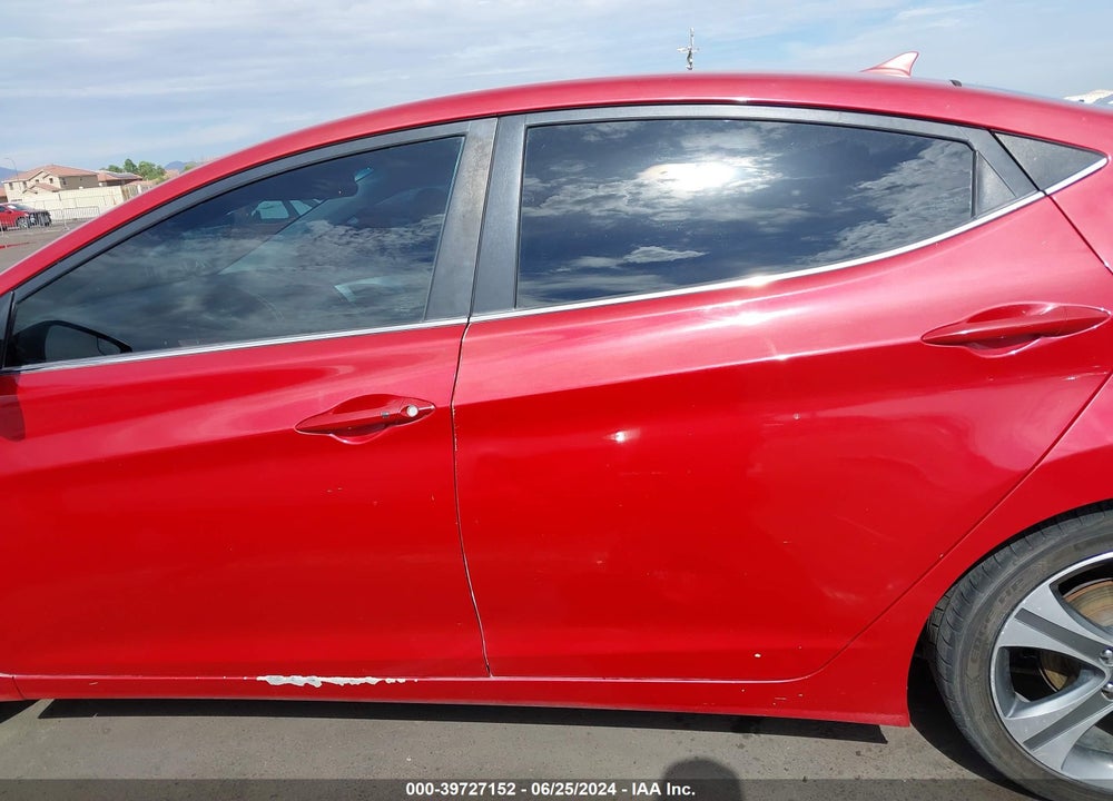 2014 HYUNDAI ELANTRA SPORT VIN: KMHDH4AH2EU078250
