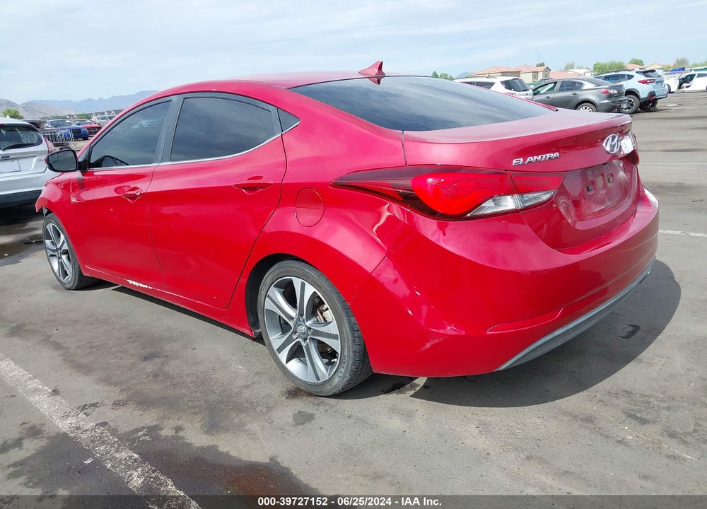 2014 HYUNDAI ELANTRA SPORT VIN: KMHDH4AH2EU078250