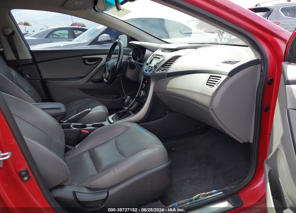 2014 HYUNDAI ELANTRA SPORT VIN: KMHDH4AH2EU078250