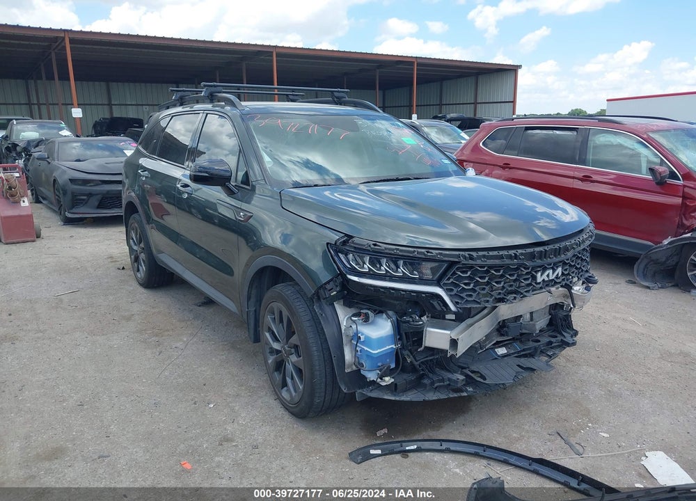 2022 KIA SORENTO X-LINE EX VIN: 5XYRHDLF5NG131241