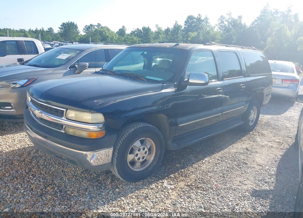 2002 CHEVROLET SUBURBAN 1500 LT VIN: 1GNEC16Z82J308742