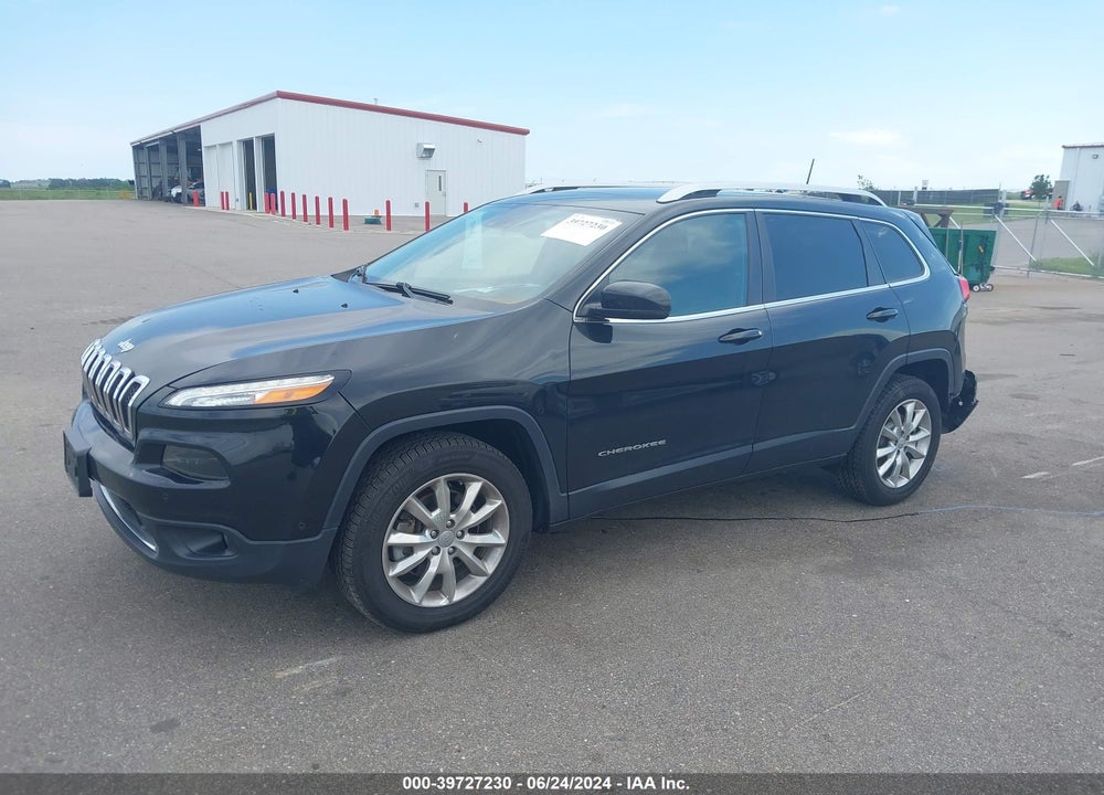 2016 JEEP CHEROKEE LIMITED VIN: 1C4PJMDB4GW276977