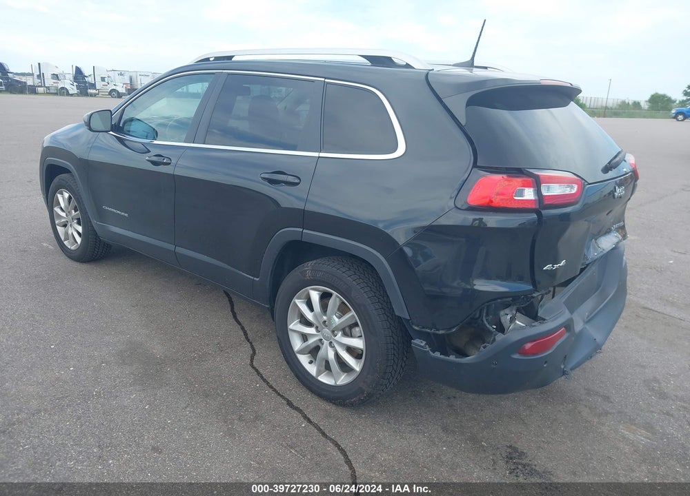 2016 JEEP CHEROKEE LIMITED VIN: 1C4PJMDB4GW276977