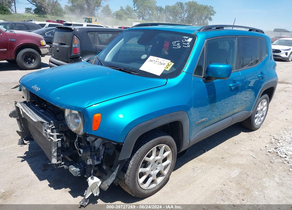 2019 JEEP RENEGADE LATITUDE 4X4 VIN: ZACNJBBB8KPK64977