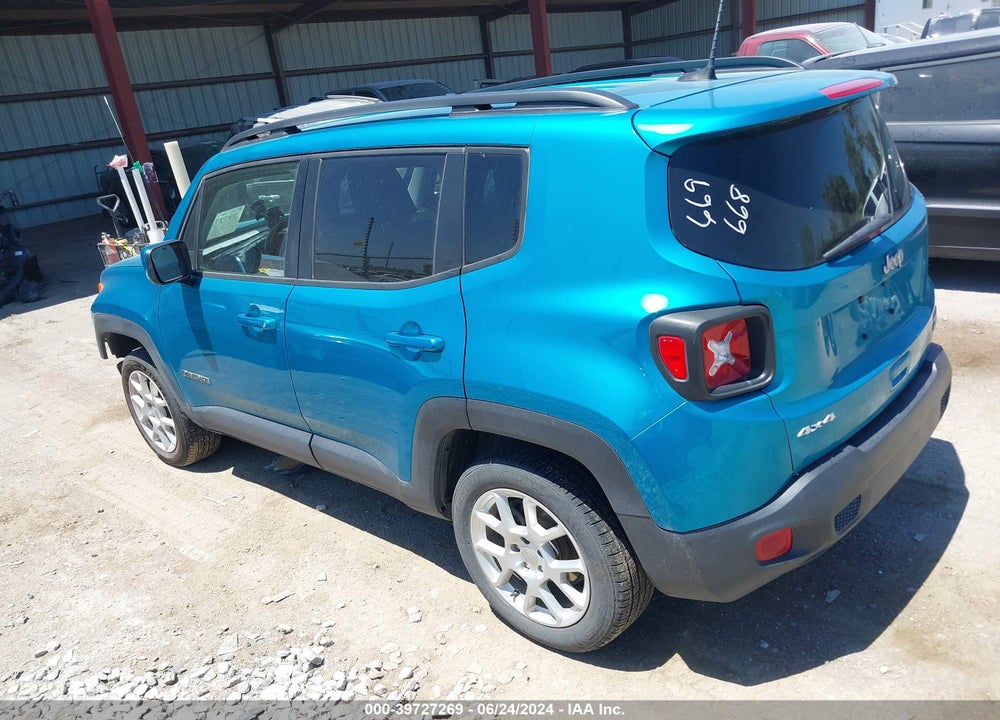 2019 JEEP RENEGADE LATITUDE 4X4 VIN: ZACNJBBB8KPK64977