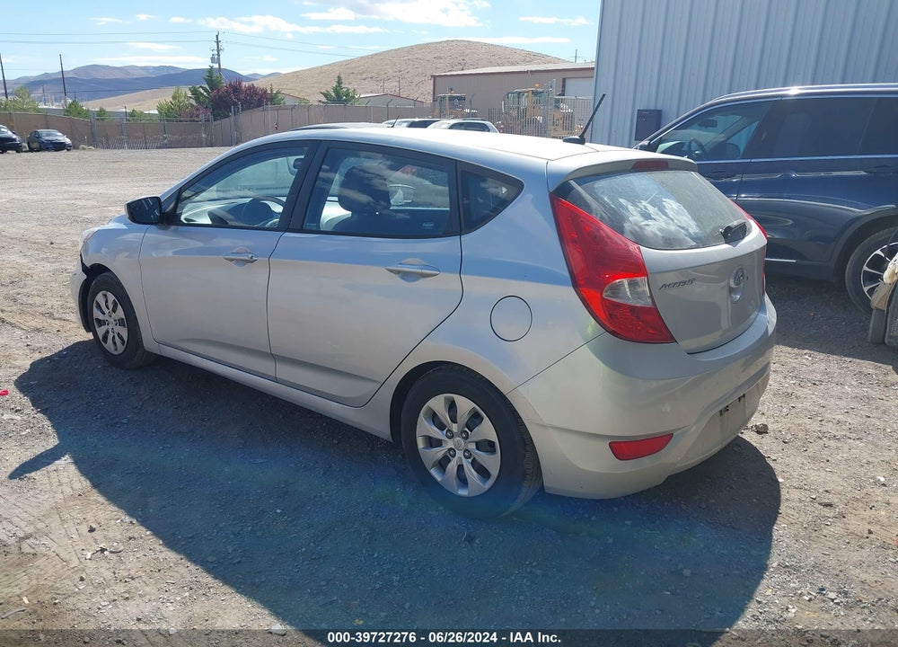 2016 HYUNDAI ACCENT SE VIN: KMHCT5AE3GU255218