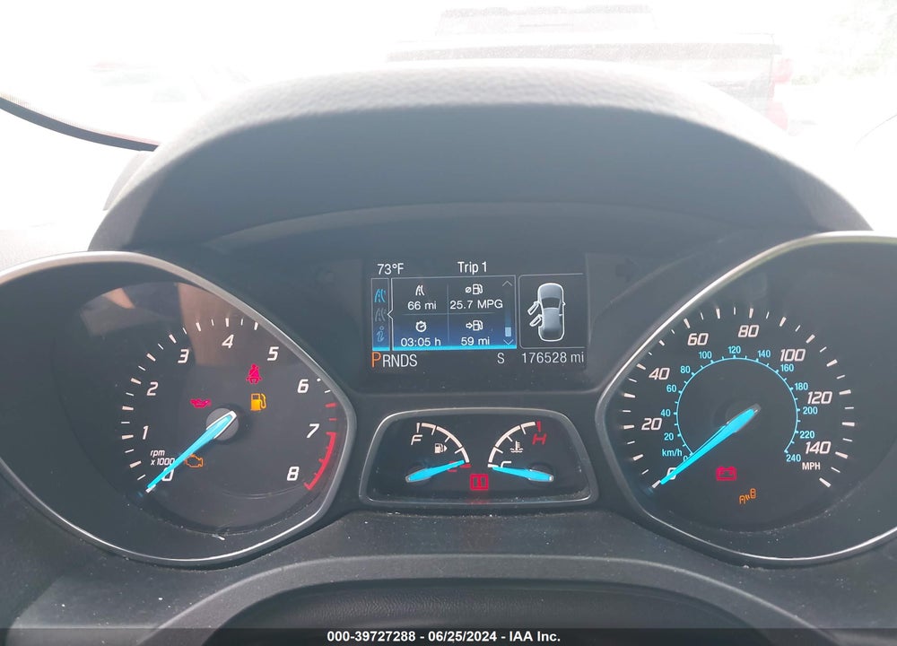2014 FORD ESCAPE TITANIUM VIN: 1FMCU0J97EUA75112