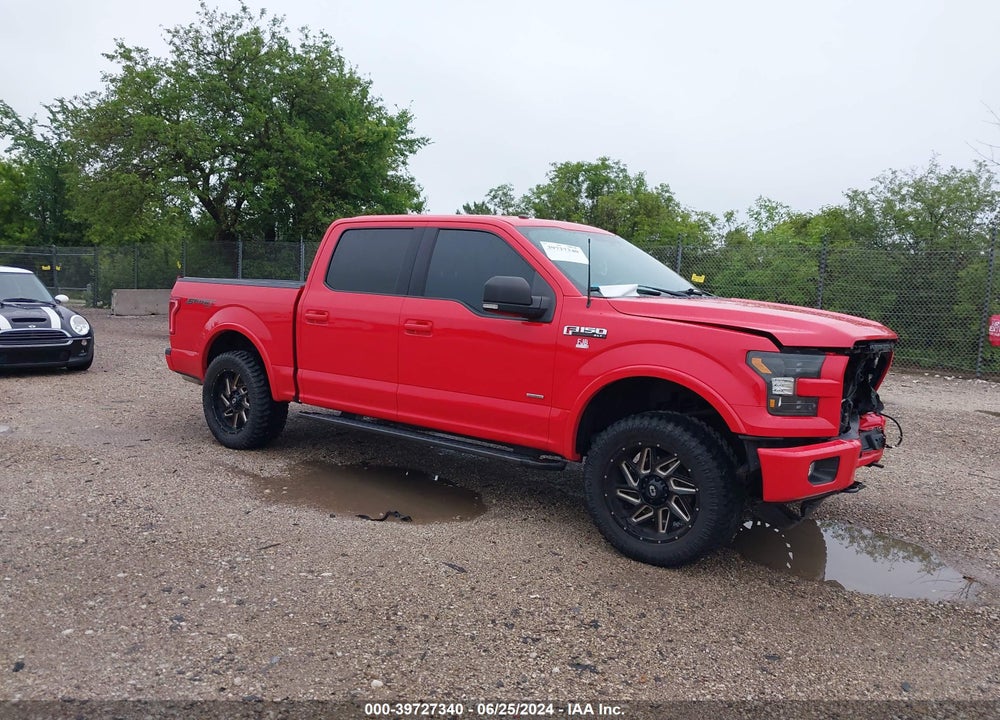 2016 FORD F-150 XLT VIN: 1FTEW1EP3GFC62876