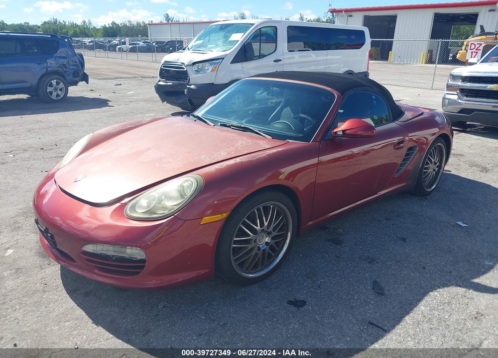 2009 PORSCHE BOXSTER VIN: WP0CA29819U710917