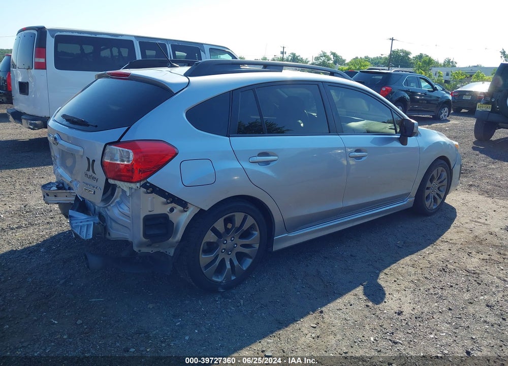2014 SUBARU IMPREZA 2.0I SPORT PREMIUM VIN: JF1GPAL64E8219722