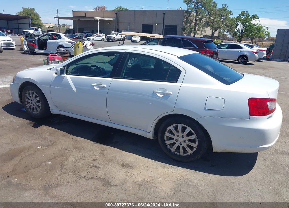 2012 MITSUBISHI GALANT FE VIN: 4A32B2FF5CE023434
