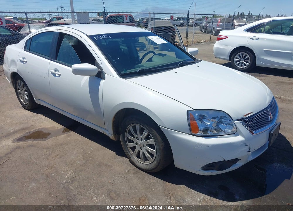 2012 MITSUBISHI GALANT FE VIN: 4A32B2FF5CE023434