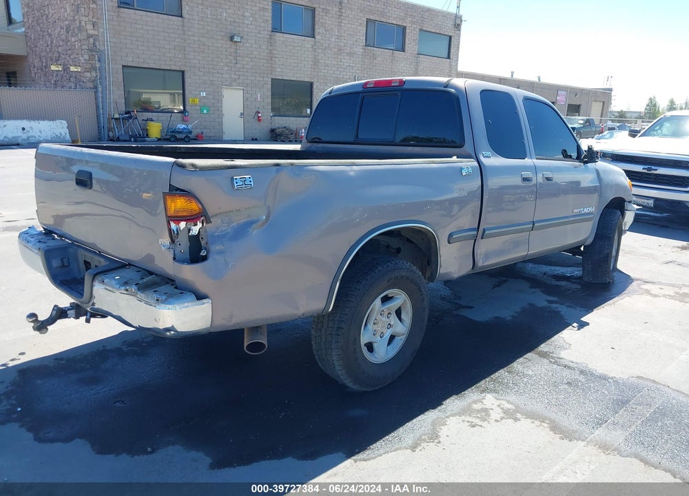 2000 TOYOTA TUNDRA SR5 V8 VIN: 5TBRT341XYS007736