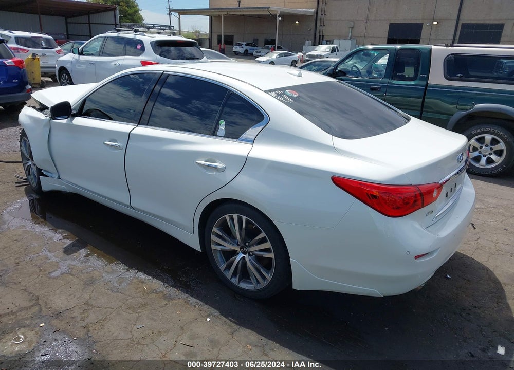 2017 INFINITI Q50 HYBRID VIN: JN1AV7AR4HM900015