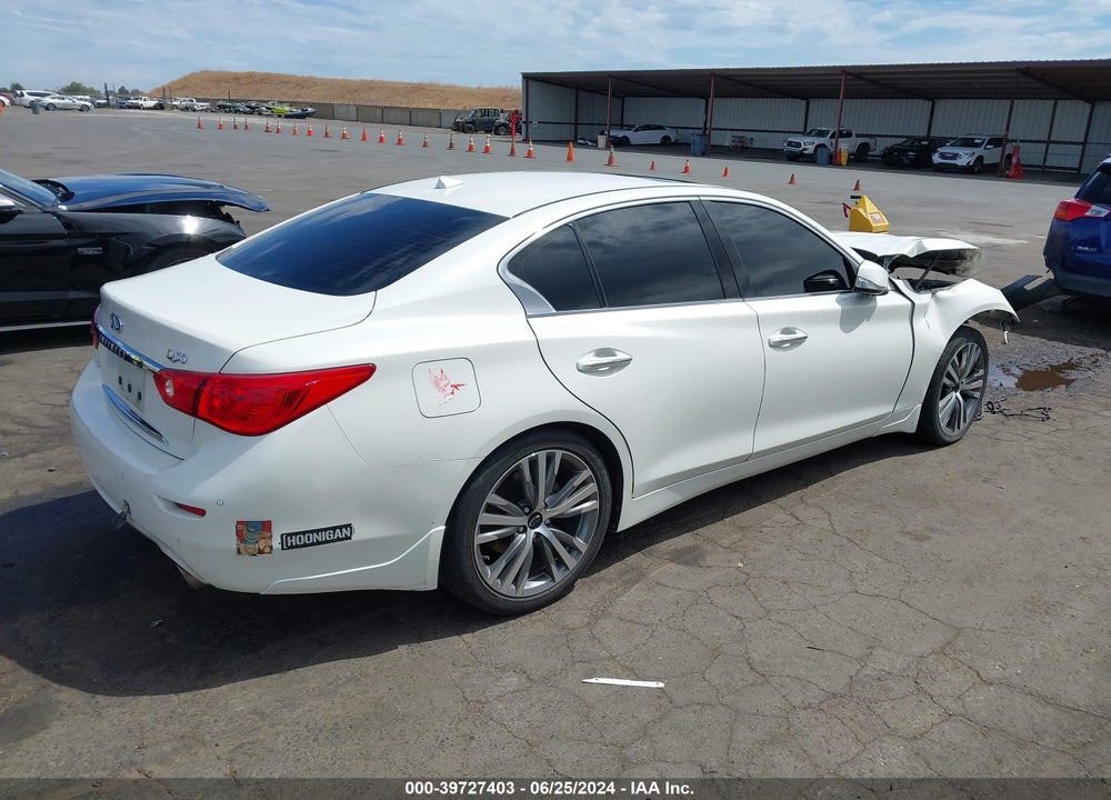 2017 INFINITI Q50 HYBRID VIN: JN1AV7AR4HM900015