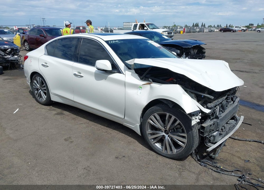 2017 INFINITI Q50 HYBRID VIN: JN1AV7AR4HM900015