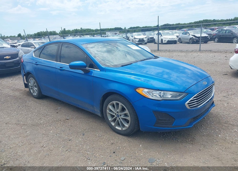 2019 FORD FUSION SE VIN: 3FA6P0HD4KR129462