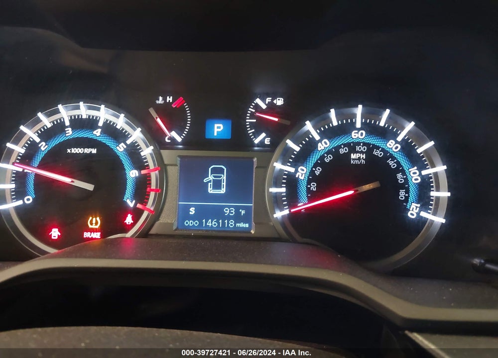2016 TOYOTA 4RUNNER SR5 VIN: JTEBU5JR5G5329437
