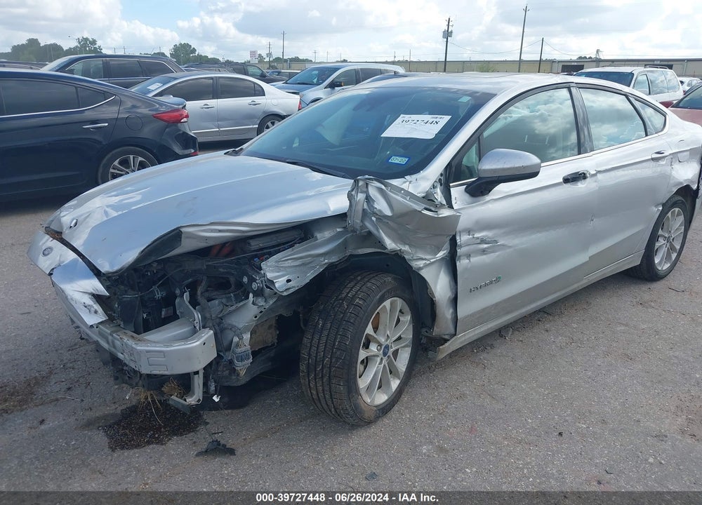 2019 FORD FUSION HYBRID SE VIN: 3FA6P0LU7KR207238