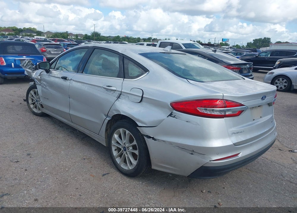 2019 FORD FUSION HYBRID SE VIN: 3FA6P0LU7KR207238