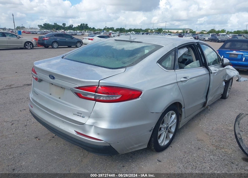 2019 FORD FUSION HYBRID SE VIN: 3FA6P0LU7KR207238