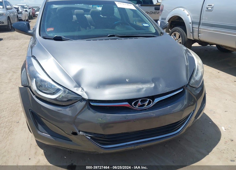 2014 HYUNDAI ELANTRA SE VIN: 5NPDH4AE7EH506754