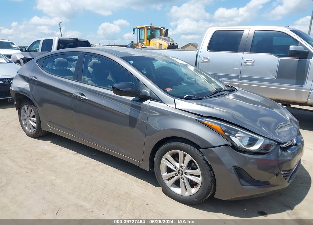 2014 HYUNDAI ELANTRA SE VIN: 5NPDH4AE7EH506754